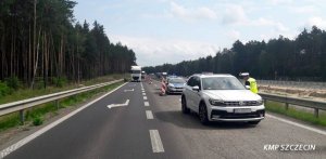 policyjne działania szczecińskiej drogówki