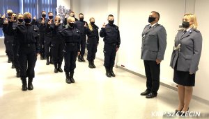 39 nowych funkcjonariuszy zasiliło szeregi szczecińskiej Policji