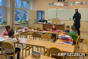 Bezpieczne Ferie 2022 w Szczecinie – ruszyły pierwsze spotkania policjantów z uczestnikami półkolonii
