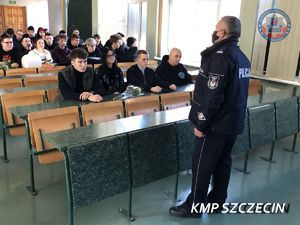 Zostań policjantem w Szczecinie – cykl spotkań z maturzystami