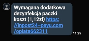 Mieszkańcy Szczecina otrzymują SMS’y od firm kurierskich z żądaniem dopłaty do przesyłki – to oszustwo!