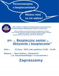 plakat zaproszenie na debate