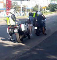 Patrole policyjnych motocyklistów