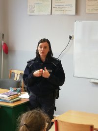 policjantka w klasie