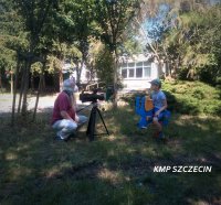 Szczecińskie przedszkolaki wzięły udział w nagraniu spotu profilaktycznego