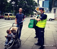 Działania „Niechroniony uczestnik ruchu drogowego” w Szczecinie