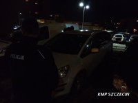 Wieczorne działania na terenie Komisariatu Policji Szczecin – Nad Odrą