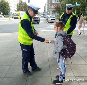 Policyjny Dzień Odblasków w Szczecinie