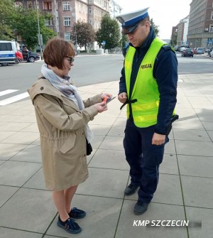 Policyjny Dzień Odblasków w Szczecinie