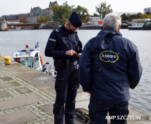 Kontrole policyjnych „wodniaków” w Szczecinie