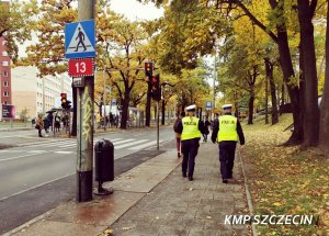 policjanci podczas akcji NURD