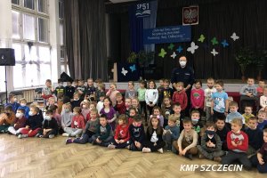 Spotkanie edukacyjne z uczniami klas pierwszych w Szczecinie
