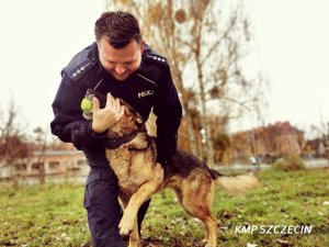 Czworonożni funkcjonariusze szczecińskiej Policji