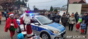 Profilaktyczny Jarmark Świąteczny z policjantami ze szczecińskiego Dąbia
