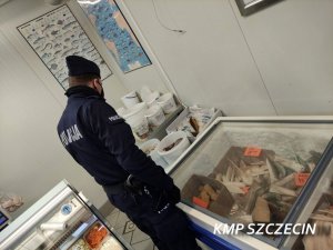 Szczecińscy wodniacy sprawdzali w jakich warunkach prowadzony jest handel żywymi rybami