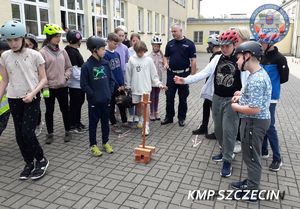 Egzamin na kartę rowerową w Szczecinie