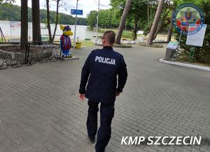 Otwarcie sezonu na szczecińskich kąpieliskach pod nadzorem policyjnych wodniaków