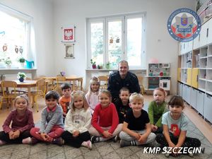 Przedszkolaki z Niebuszewa już wiedzą, jak należy się zachować w sytuacji zagrożenia