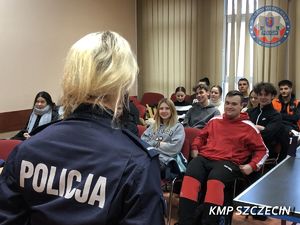 Zostań jednym z Nas – promocja zawodu policjanta na terenie Komisariatu Szczecin - Dąbie