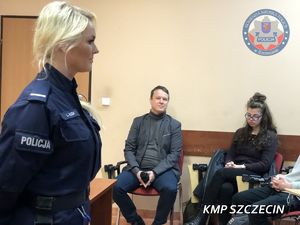 Zostań jednym z Nas – promocja zawodu policjanta na terenie Komisariatu Szczecin - Dąbie