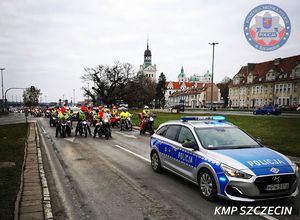 Niecodzienny pilotaż szczecińskiej drogówki