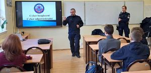 Warsztaty z cyberodpowiedzialności dla uczniów LO nr I w Szczecinie