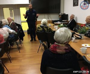 „Seniorze Bądź Bezpieczny!” w Polskim Związku Niewidomych Okręgu Zachodniopomorskiego.