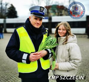 Szczecińska drogówka uczciła „Dzień Kobiet”