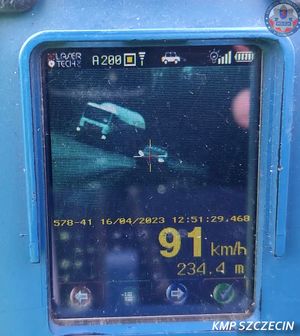 170 kierujących z nadmierną prędkością – szczecińska „drogówka” podsumowała weekend