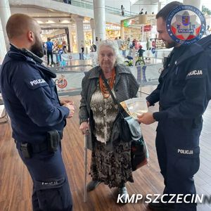 Rowerowe miasteczko ze szczecińskimi policjantami. Można było oznakować swój jednoślad