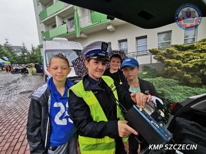 „Poznajmy się bliżej” - szczecińscy policjanci w Domu Kombatanta