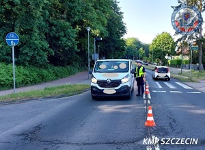 Nie tylko na podwójnym gazie ale i z nadmierną prędkością