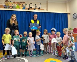 Kolejne szczecińskie przedszkolaki wiedzą już, jak bezpiecznie poruszać się po drodze