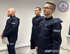 Kolejni nowi policjanci w Szczecinie złożyli ślubowanie – do końca roku został jeszcze jeden nabór