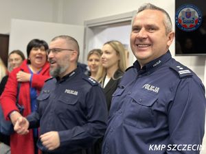 Zostań jednym z nas – Policjanci ze szczecińskiego Śródmieścia zaprezentowali służbę studentom Akademii Nauk Stosowanych