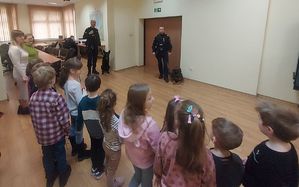 Najmłodsi odkrywają świat Policji. Wizyta przedszkolaków w Komisariacie Szczecin - Niebuszewo