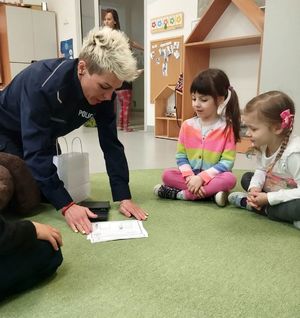 Policyjna edukacja przez zabawę w przedszkolu