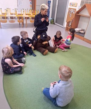 Policyjna edukacja przez zabawę w przedszkolu