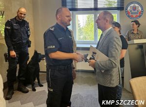 Szczecińscy policjanci otrzymają nowego psa służbowego. Zakup jest wspierany przez Zachodniopomorski Uniwersytet Technologiczny