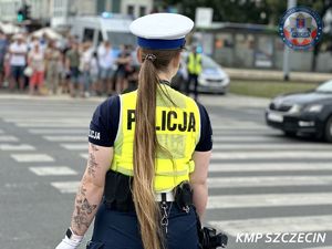 GRYF 2024&quot;: „The Tall Ships Races 2024”- trzeci dzień Święta Żeglarskiego przyciągnął tłumu zwiedzających. Jesteśmy obecni i dbamy o Wasze bezpieczeństwo