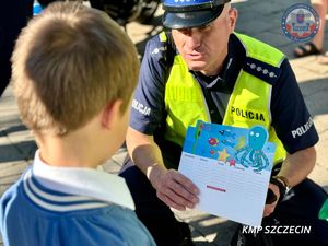 Policyjne podsumowanie wakacji oraz inauguracja akcji „Bezpieczna Droga Do Szkoły”