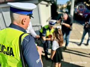 Policyjne podsumowanie wakacji oraz inauguracja akcji „Bezpieczna Droga Do Szkoły”