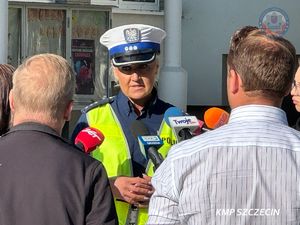 Policyjne podsumowanie wakacji oraz inauguracja akcji „Bezpieczna Droga Do Szkoły”