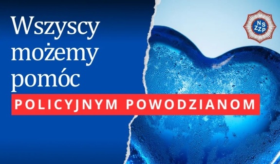 Pomagamy Policyjnym Powodzianom