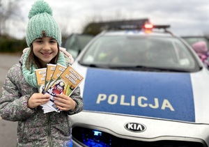 Przedświąteczna lekcja bezpieczeństwa dla najmłodszych z policjantami z Komisariatu Szczecin - Dąbie