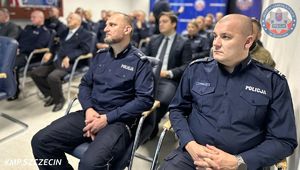 Odprawa roczna podsumowująca pracę szczecińskich Policjantów w 2024 roku