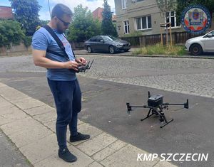 Policyjne działania „Pieszy i rower” na terenie Szczecina