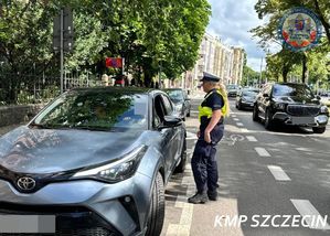 Policyjne działania „Pieszy i rower” na terenie Szczecina