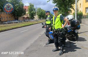 Policyjne działania „Pieszy i rower” na terenie Szczecina