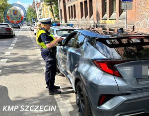 Policyjne działania „Pieszy i rower” na terenie Szczecina